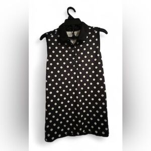 Nike Golf Black and White Dri-FIT Shirt